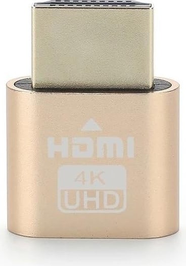 Die Grup HDMI 4K UHD Dummy Plug Minning Bitcoin Sanal Monitör Ekran Kartı Emülatörü