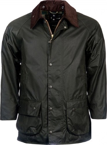 Barbour Beaufort SG91 Sage Yağlı Ceket Erkek Günlük Kullanım İçin Yeşil Renk Orta Kalınlık görsel 2