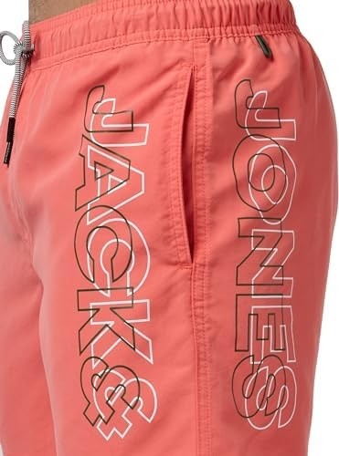 Happy Trend Jack & Jones Jpstfıjı Jjswım Double Logo Sn Ly Mayo Erkek görsel 4