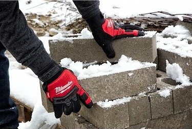 TeknoKapsül Kışlık Yıkım Eldiveni -L/10 Numara Yüksek Koruma Sağlayan görsel 3