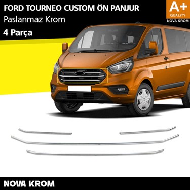 Nova Krom Ford Tourneo Custom Krom Ön Panjur Prç 2018 Fiyatı