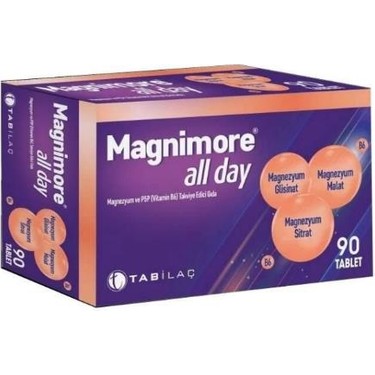 Tab İlaç Magnimore All Day 90 Tablet Fiyatı - Taksit Seçenekleri