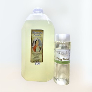 Magnesia Beyaz Zambak Kolonyası 5 Lt. Ekonomik BIDON+400 ml Fiyatı