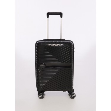 Fabrika Siyah Unisex 35x55x23 cm Kabin Boy Çekçekli Sert Fiyatı
