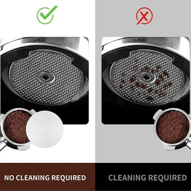 100 Stück Runde Kaffeefilter 53mm - Papierfilter Für Espresso & Siebträger