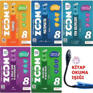 Günay Yayınları 8. Sınıf Zoom Beceri Temelli Soru Bankası Kitabı