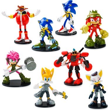 Sonic Aksiyon Figürleri 8'li Deluxe Set SON6080 Fiyatı