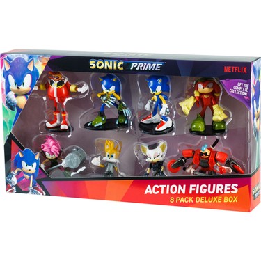 Sonic Aksiyon Figürleri 8'li Deluxe Set SON6080 Fiyatı