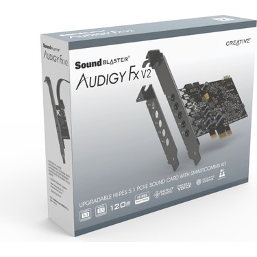 Creative Sound Blaster Audigy Fx V2 - 5.1 Hi-Res - Pcıe Ses Fiyatı