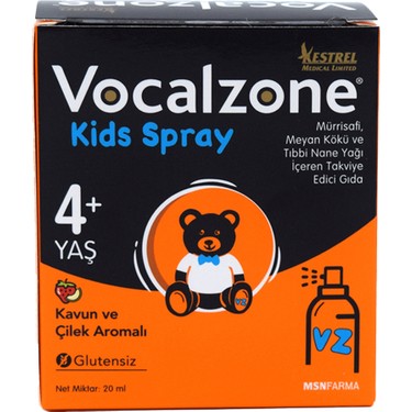 Vocalzone Kıds (Çocuk) Sprey 20 ml Fiyatı - Taksit Seçenekleri