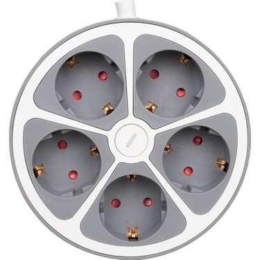 Ayt Vea VE-G605Y 5'li Grup Priz Uzatma Kablosu 3680 Watt 16 Fiyatı