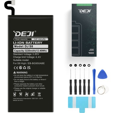 Deji Samsung Galaxy S8 Batarya 3220 Mah Mucize Batarya Fiyatı