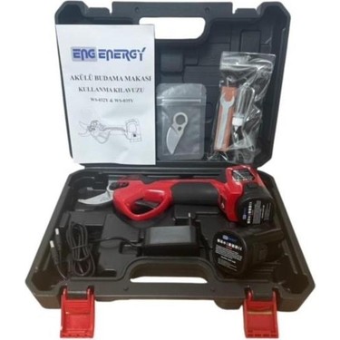 Energy Ws 032Y-3 Akülü Budama Makası 3 Bataryalı Fiyatı Energy Ws 032Y-3 Akülü Budama Makası 3 Bataryalı Fiyatı