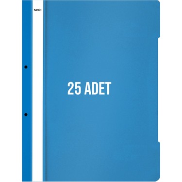 Noki XL Telli Dosya 25'li Paket Mavi Fiyatı - Taksit Seçenekleri