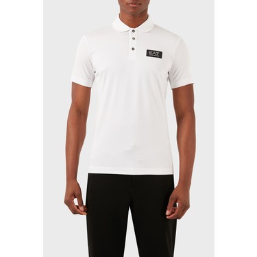 Ea7 Slim Fit Düğmeli Polo Yaka T Shirt Erkek Polo Yaka T Fiyatı