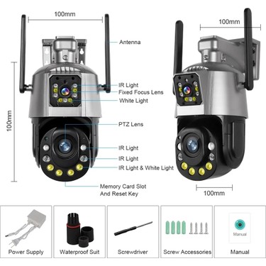 Yoosee YS-1058 36X Optik Zoomlu Çift Kameralı Full 6mp Ultra Fiyatı