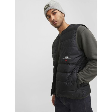 Jack Jones Siyah Erkek Yelek Rddurban Vest Fiyat