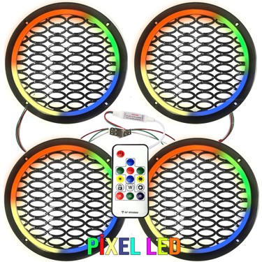 Poke Pixel Ledli 16CM Hoparlör Kapak 4ADET Poke PK-5649 Fiyatı