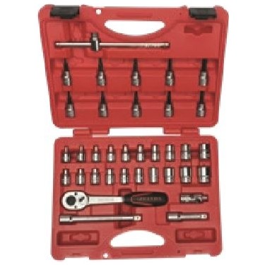 atama　ちょろごんブレスイルル3枚セット Retta 40 Parça 10MM Torx - Allen - Xzn Lokmalı Bits Uç Takımı