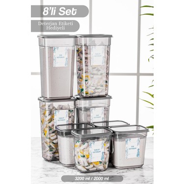 Tekno Trust Dolap / Çekmece Içi 8'li Mega Set Elina Fiyatı