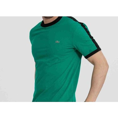 Lacoste Bas c Renkli Regular Fit Bisiklet Yaka Tsh rt Fiyat