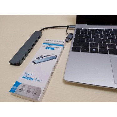 Comse Macbook Pro Air Uyumlu USB Type-C Hub Dönüştürücü Fiyatı