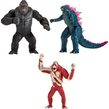 YOKOHAMA フィギュアセット Godzilla ve Kong Aksiyon Figür Godzilla 18 cm Fiyatı