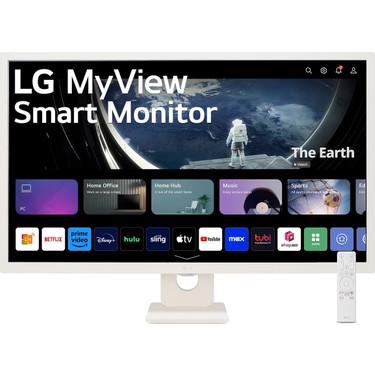 Lg 31.5 32SR50F-W Webos 8ms IPS Fhd Smart Monitör Fiyatı