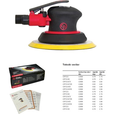 Chicago Pneumatic C7215E Havalı Orbital Zımpara Makinesi - Fiyatı