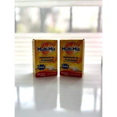 Sante Multi-Mix Multivitamin ve Multimineral 30 Tablet 2'li Fiyatı