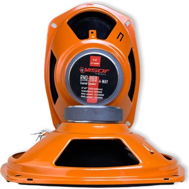 Visor Tech 6x9 Oval 1000W Visortech RND1169 Coaxıal Hoparlör Fiyatı