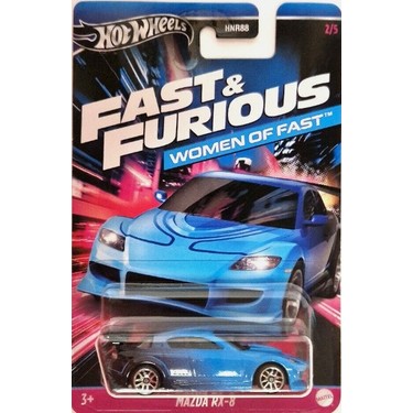 Hot Wheels Mazda Rx-8 Light Blue/black - Fast & Furious Fiyatı