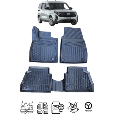 クルマとボード My Jasmin Ford Tourneo Courier 2024 Model 4,5d Havuzlu Fiyatı