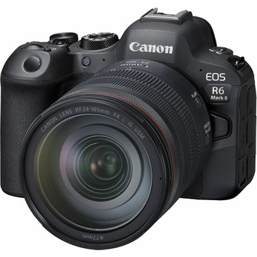 Canon Eos R6 Mark II 24-105MM F/4L IS USM Kit Siyah Renkli Fiyatı