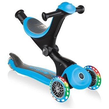 Globber Go Up Deluxe Işıklı Scooter - Mavi Fiyatı