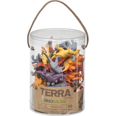 Terra 60 Parça Küçük Oyun Seti - Dinozorlar Fiyatı
