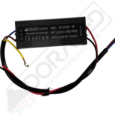Dora Led 37-50X3W 700MA 120-160V Power LED Driver IP67 Power Fiyatı