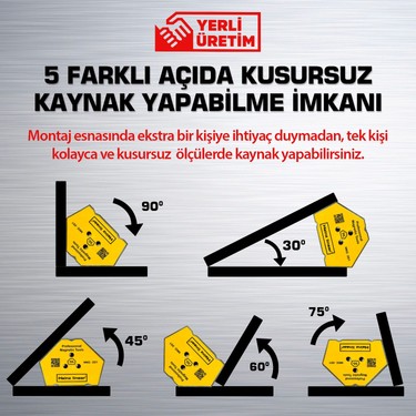 Heinz Linear Kaynak Için Manyetik Gönye 5 Açılı Kaynak Fiyatı