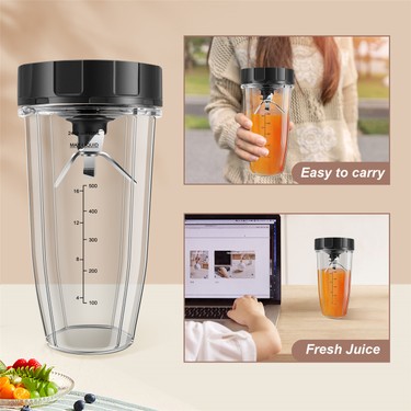 Ninja Için Blender Yedek Parçaları, 24 Oz Fincan 7 Yüzgeç Fiyatı