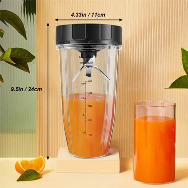 Ninja Için Blender Yedek Parçaları, 24 Oz Fincan 7 Yüzgeç Fiyatı