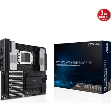 Asus Pro Ws Wrx90E-Sage Se Amd Wrx90 Str5 Ddr5 7600 Vga 4X Fiyatı