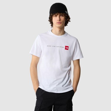 The North Face M S S Never Stop Explor ng Tee White T Shirt Fiyat