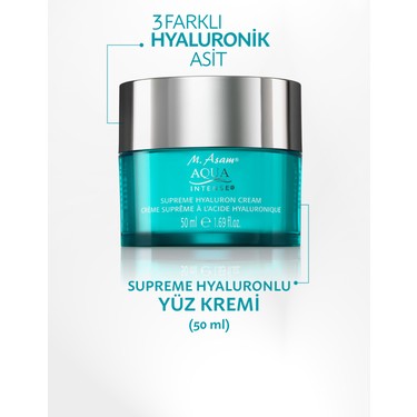 M.Asam Aqua Intense Supreme Hyaluronlu Yüz Kremi 50 Ml Fiyatı