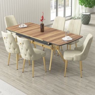 Canisa Nis Serisi 89X150 Açılabilir Lak Panel Hazar Masa Fiyatı
