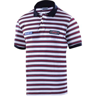 Sparco Martini Racing Polo Sportline Beyaz M