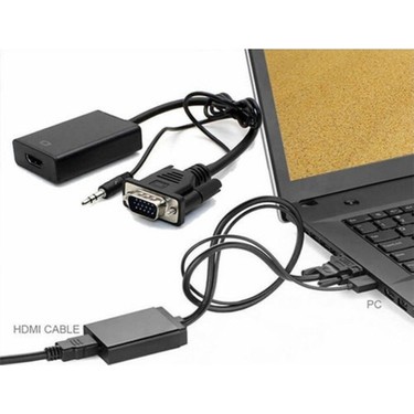 Concord Htv VGA HDMI Aktif Dönüştürücü VGA To HDMI Kablolu Fiyatı
