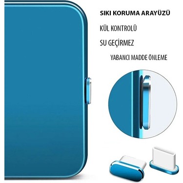 Esf Apple iPhone 15 Type-C Anti Toz Şarj Tıpası - Şarj Fiyatı