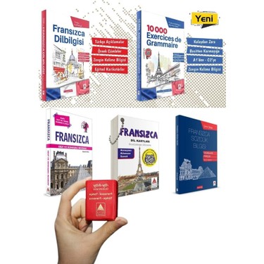Enine Boyuna Eğitim Fransızca Öğreten Ful Set 6 Süper Kitap Kitabı