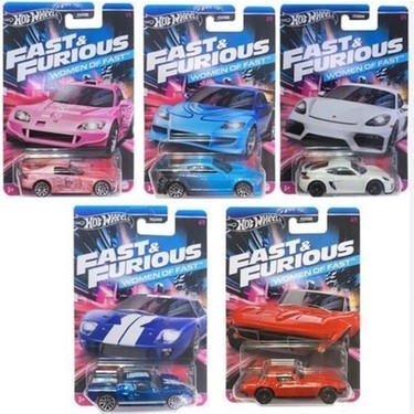 Hot Wheels Fast And Furious Women Of Fast ( 2024 ) 5'li Set Fiyatı
