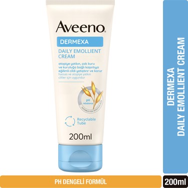 Aveeno Dermexa Nemlendirici Krem 200 ml Yulaf Özlü Parfümsüz Fiyatı